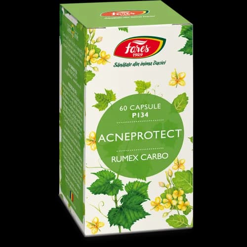Acneprotect Rumex Carbo, 60 capsule
