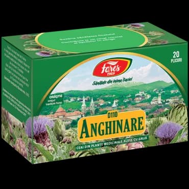 Anghinare, frunze, ceai la pungă