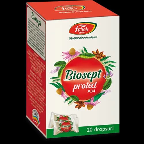 Biosept protect, 20 dropsuri