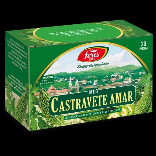 Castravete amar, ceai la plic