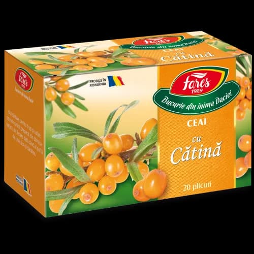 Ceai cu cătină, ceai la plic