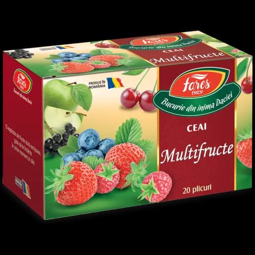 Ceai multifructe, ceai la plic