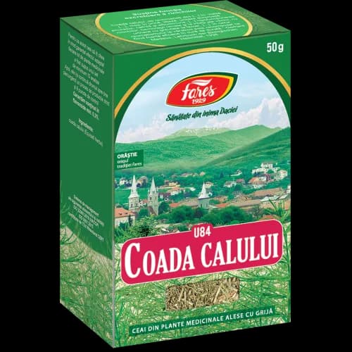 Coada calului, iarba, ceai la pungă