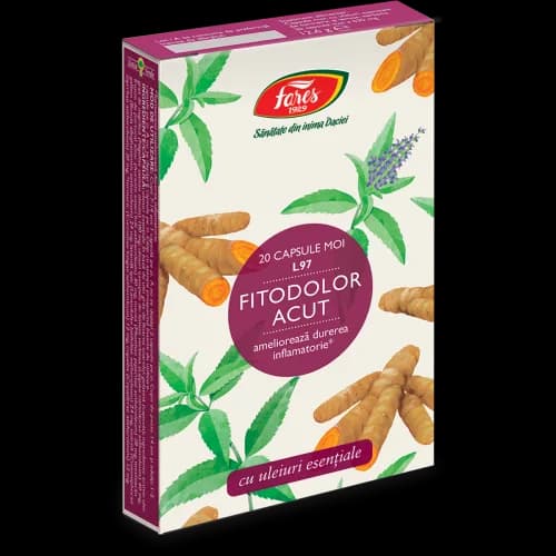 Fitodolor acut, 20 capsule moi