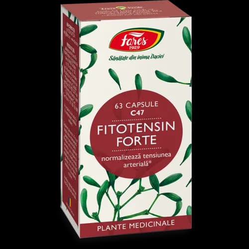 Fitotensin Forte, 63 capsule
