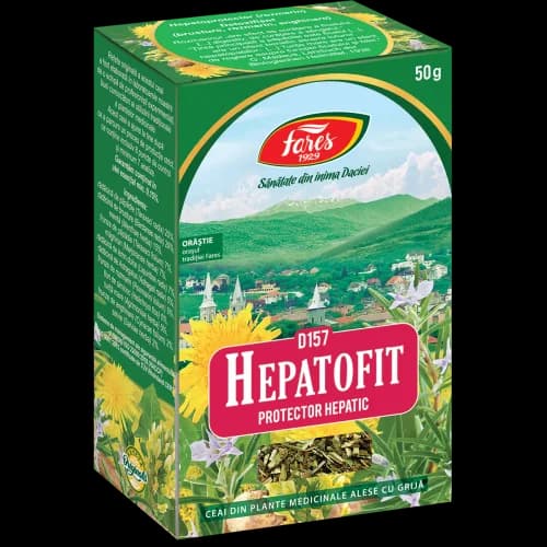 Hepatofit protector hepatic, ceai la pungă