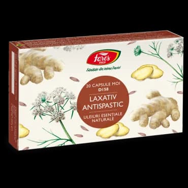 Laxativ cu Senna, 30 capsule