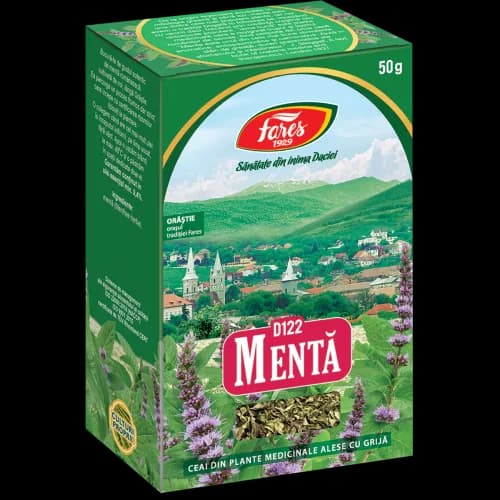 Mentă, iarba, ceai la pungă
