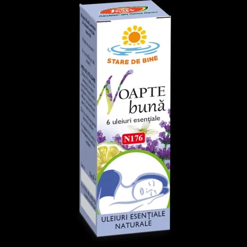 Noapte bună, soluție uleiuri esențiale, 10 ml