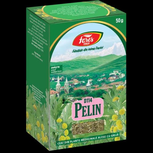Pelin, iarbă, ceai la pungă
