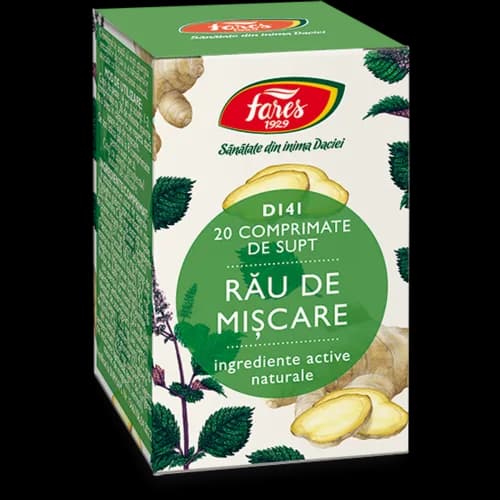 Rău de mişcare, 20 comprimate de supt