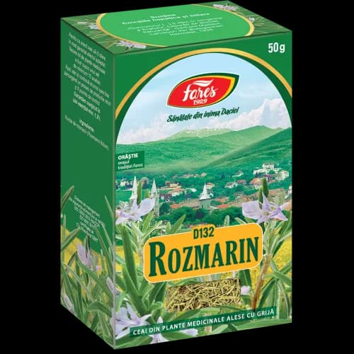Rozmarin, frunze, ceai la pungă