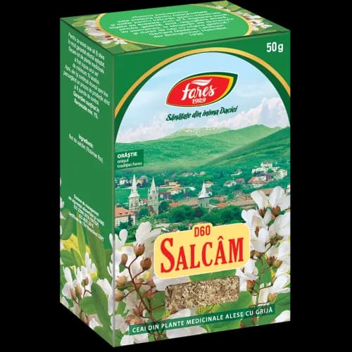 Salcâm, flori, ceai la pungă