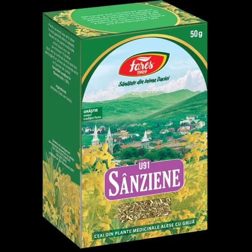 Sânziene, iarbă, ceai la pungă