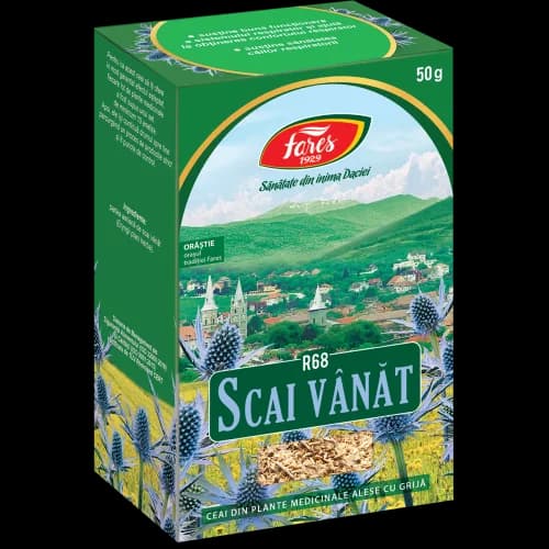 Scai vânăt, ceai la pungă