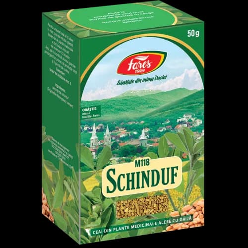 Schinduf, semințe, ceai la pungă