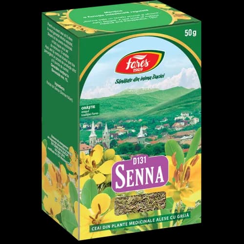Senna, frunze, ceai la pungă