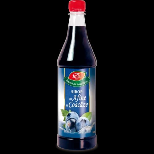 Sirop cu afine și coacăze