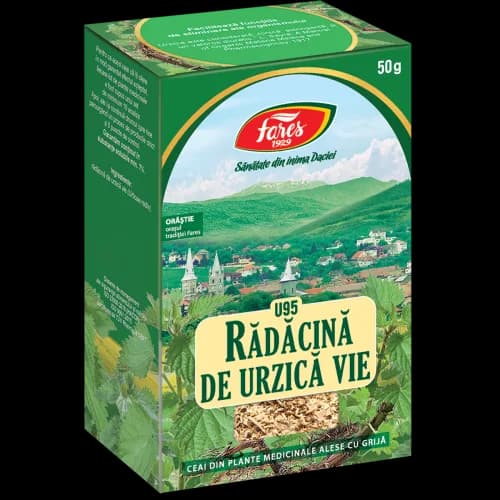Urzică vie, rădăcină, ceai la pungă