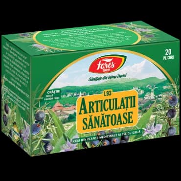 Articulații sănătoase, ceai la pungă