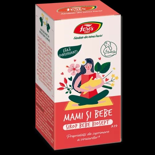 Bebe Biosept, sirop cu fructoză pentru sugari și copii mici (Mami și bebe)