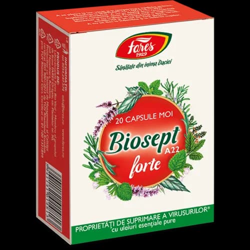 Biosept Forte, 20 capsule moi