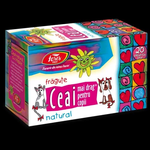 Ceai mai drag pentru copii, ceai la plic