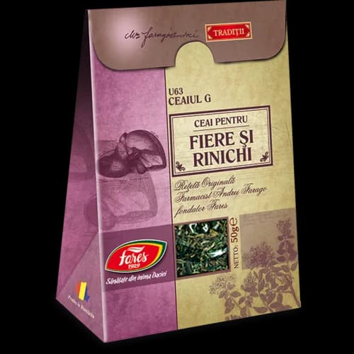 Ceaiul G – ceai pentru fiere și rinichi, ceai la pungă (rețetă originală Andrei Farago)