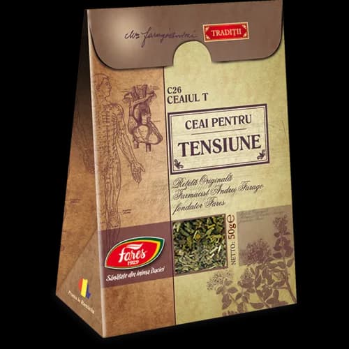 Ceaiul T – ceai pentru tensiune, ceai la pungă (rețetă originală Andrei Farago)