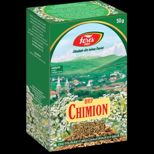 Chimion, fructe, ceai la pungă