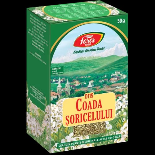 Coada șoricelului, iarbă, ceai la pungă