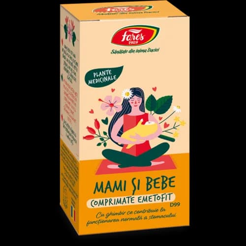 Mami și Bebe Emetofit, comprimate pentru femei însărcinate