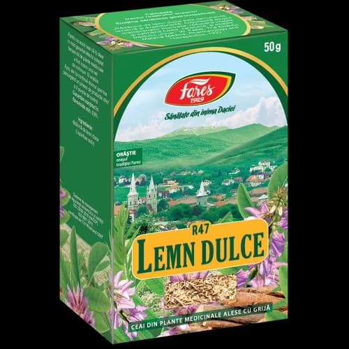 Lemn dulce, rădăcină, ceai la pungă