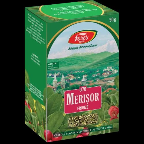 Merișor, frunze, ceai la pungă