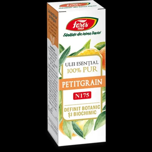 Petitgrain (frunze de portocal amar), Ulei esențial 100% pur, definit botanic și biochimic