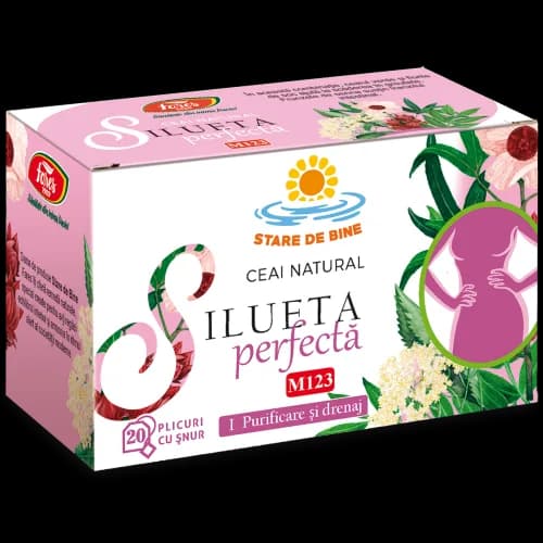 Silueta perfectă 1 – purificare și drenaj, ceai la plic