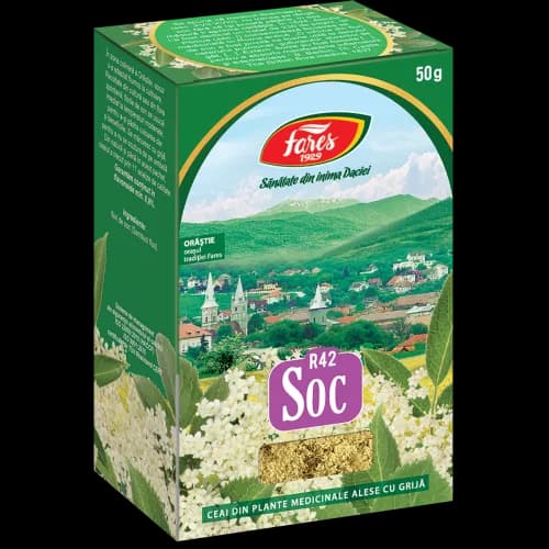 Soc, flori, ceai la pungă