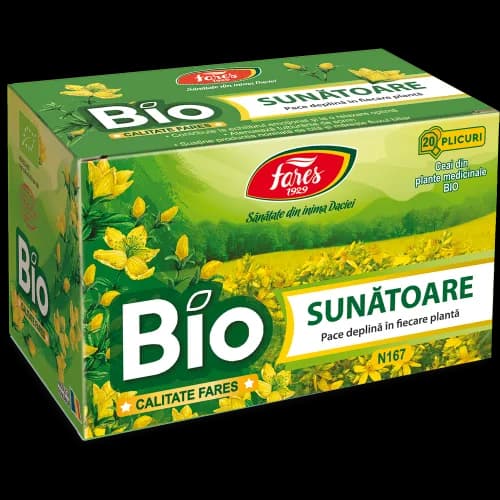 Ceai de sunătoare bio, N167