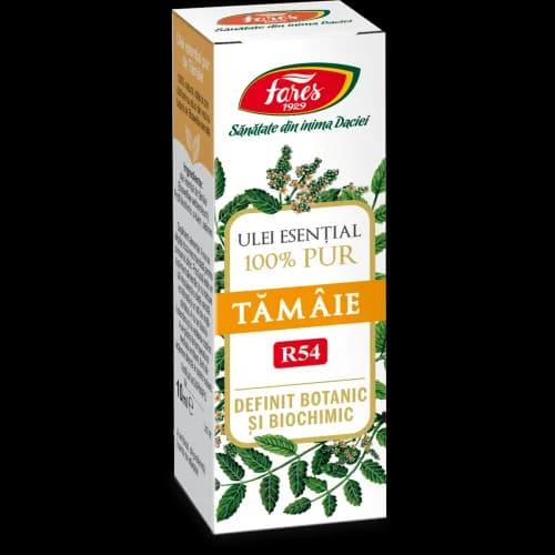 Tămâie, Ulei esențial 100% pur, definit botanic și biochimic