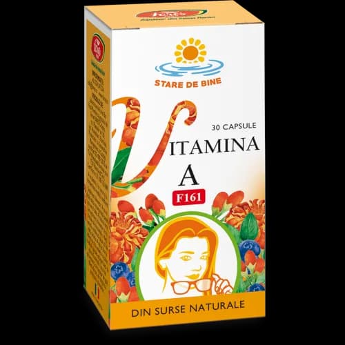 Vitamina A naturală, 30 capsule