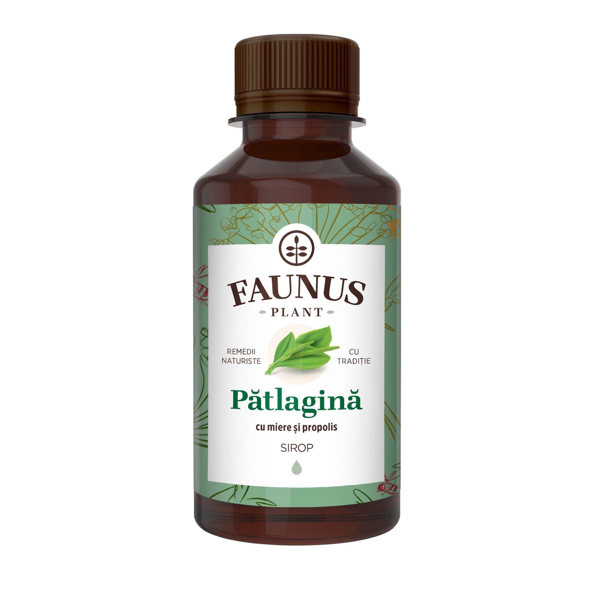 Sirop Patlagina cu Miere si Propolis 200ml