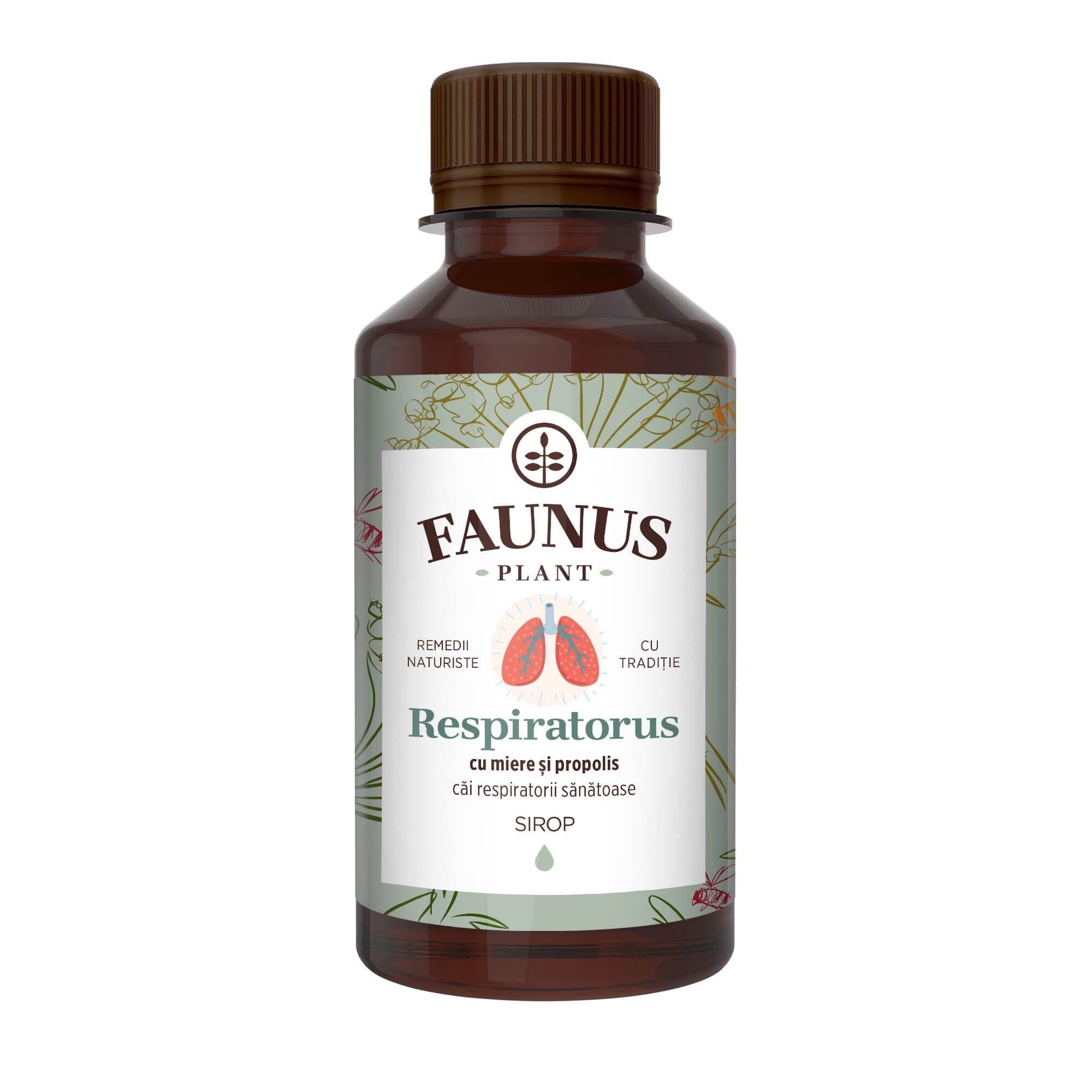 Sirop Respiratorus cu Miere si Propolis 200ml